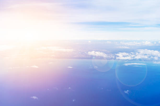 istock Fiumicino bay from the aircraft 689701974