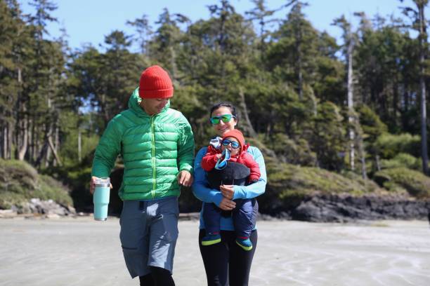 Temps en famille à Tofino - Photo