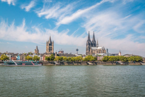 istock Nice view of Cologne city 689712782