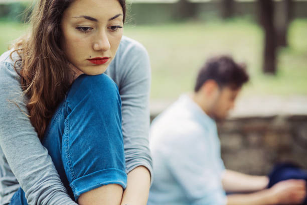 istock Girl in bad mood 689716564