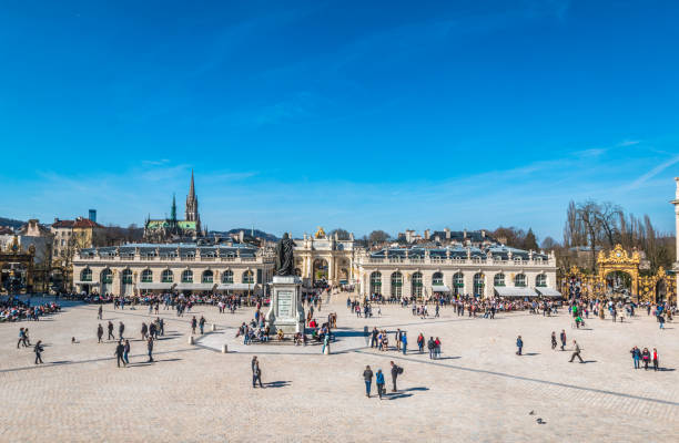 stanislas square em nancy - 18th century style fotos - fotografias e filmes do acervo