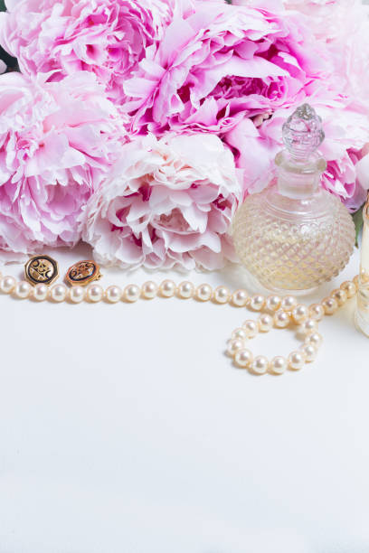 istock Wedding lifestyle with peony flowers 689746432