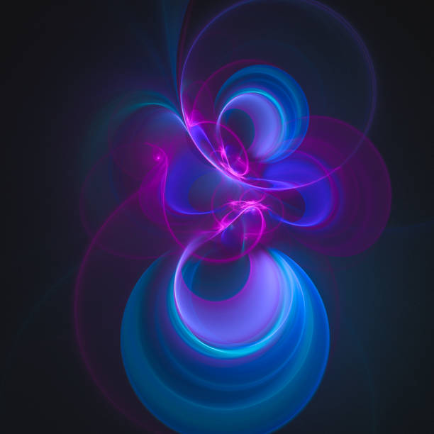 Background created by fractal geometry.
