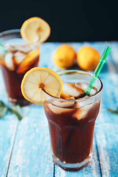 istock Homemade Iced Tea with Lemons 689765462