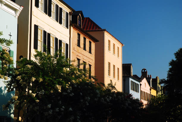 imóveis requintados de charleston - battery status - fotografias e filmes do acervo