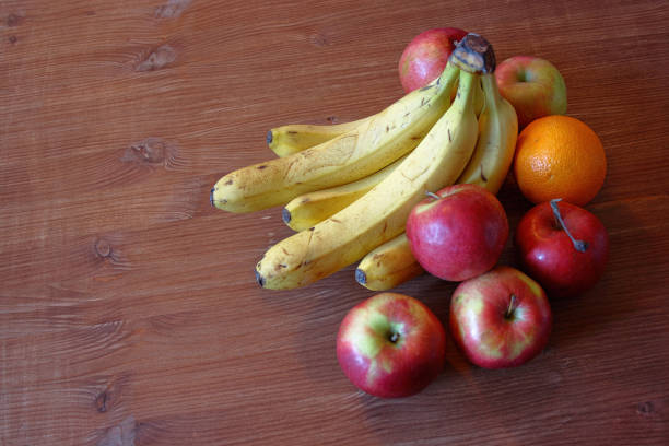 istock Mix of fresh apple,banana,orange 689794518