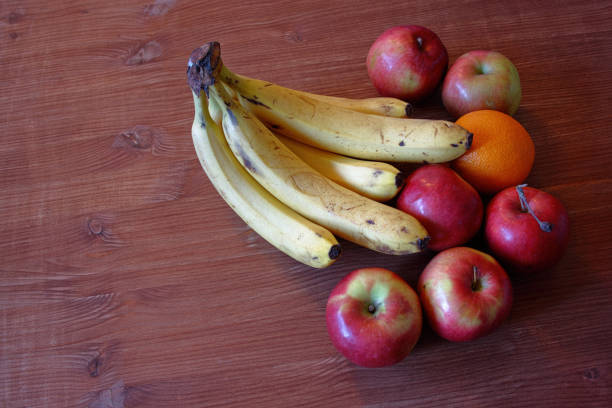 istock Mix of fresh apple,banana,orange 689794534