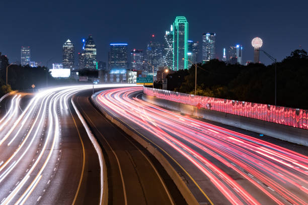istock Dallas City Skyline at Night 689852630