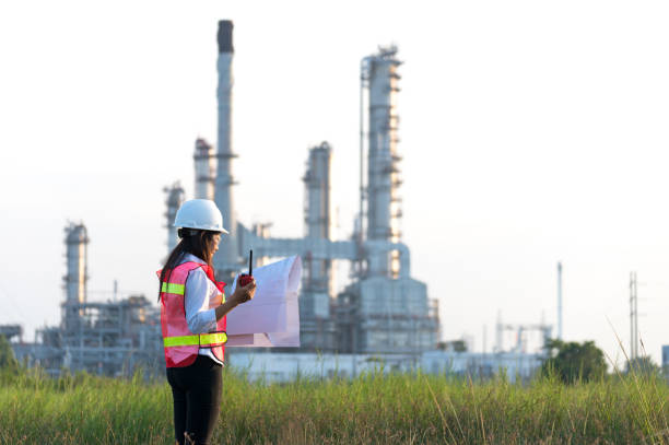 istock The women engineer at power plant, Thailand 689863522