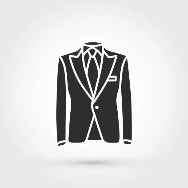 Vector illustration of Suit icon