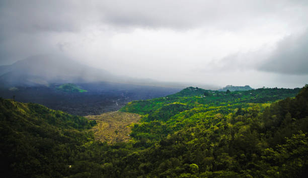 istock Batur mountain on Bali, Indonesia 689883064