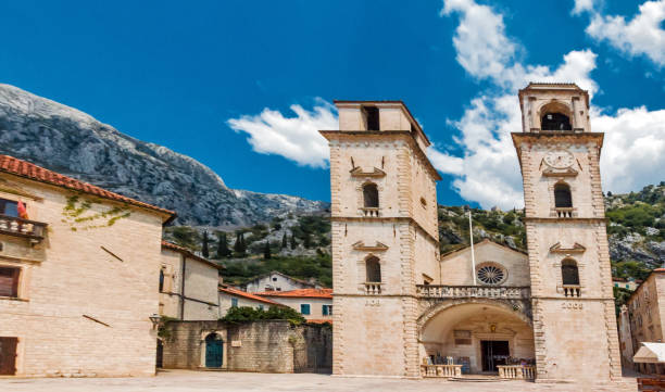 istock Cathedral of Saint Tryphon in Kotor, Montenegro 689883954