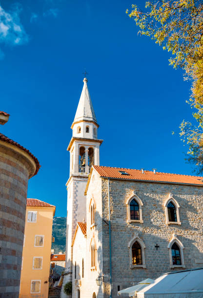 istock Church in Budva. Montenegro 689886248