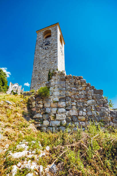 istock Old Bar fort in Montenegro 689886592