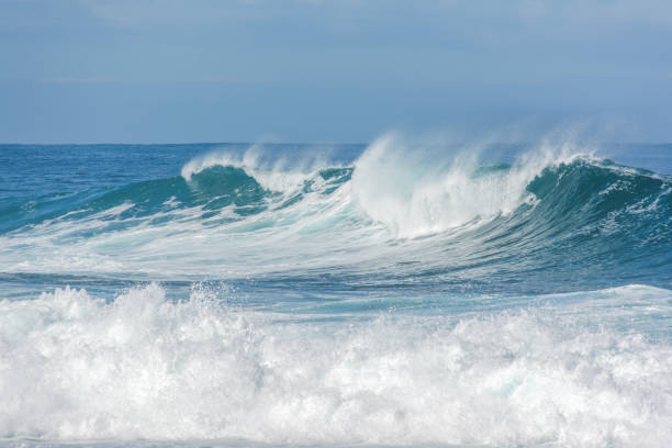 istock Rough waves crashing in the ocean 689907292