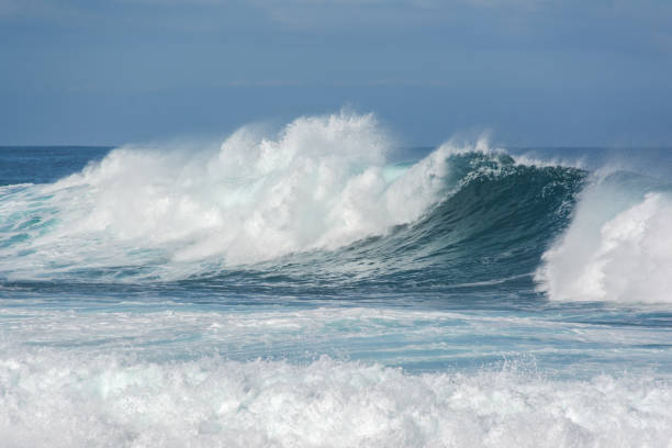 istock Rough waves crashing in the ocean 689907298
