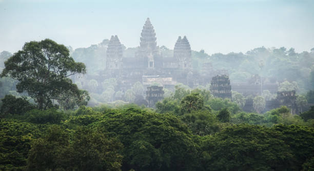 istock Angkor Wat aerial view, Siem Reap, Cambodia 689925556