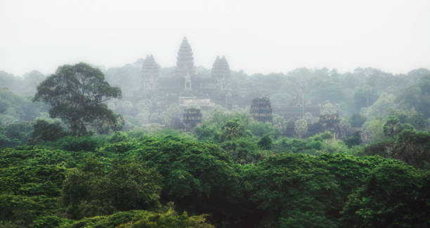 istock View of Angkor Wat bird's eye view 689925560