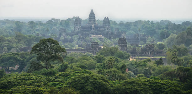 istock View of Angkor Wat bird's eye view 689925640