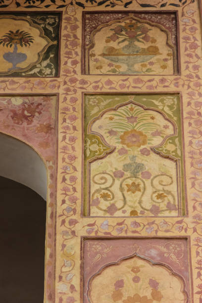 istock amber fort details in jaipur rajasthan india 689928746
