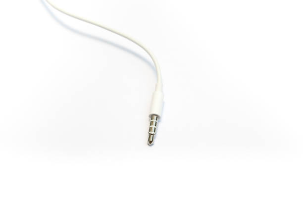 istock sound cable with 3.5 mm audio jack 689928766