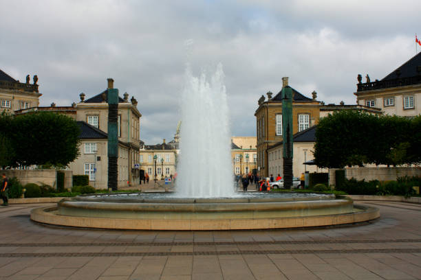 istock Amalienborg Square in Copenhagen, Denmark 689937386