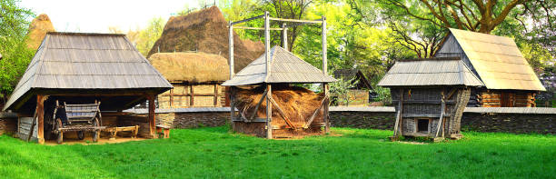 istock Old Farmhouse Romania 689941478