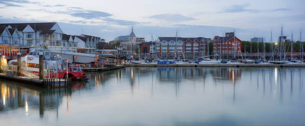 istock Town Quay in Southampton 689963660