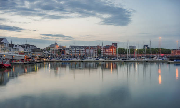 istock Town Quay in Southampton 689963682