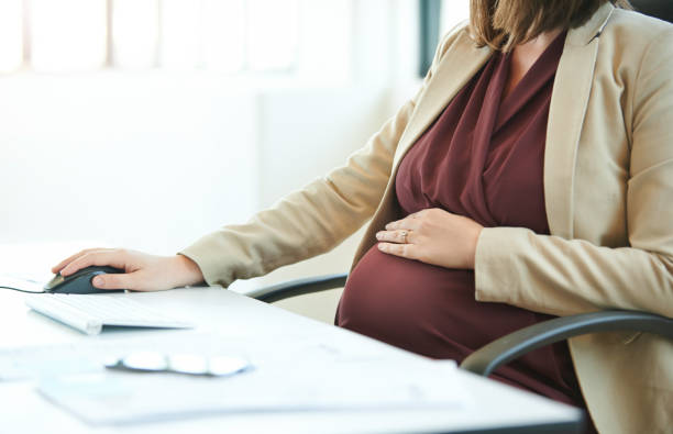 istock Growing a business and a baby at the same time 689966728