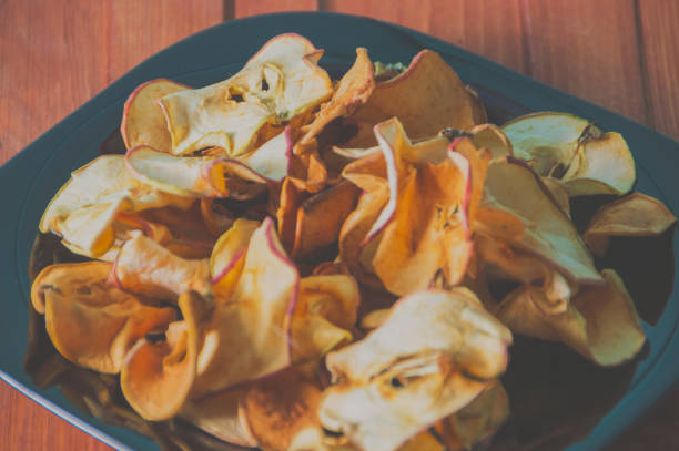 istock on the table in a bowl of dried apple 689988924