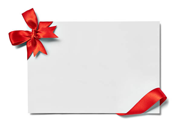 istock ribbon bow card note chirstmas celebration greeting 689990546