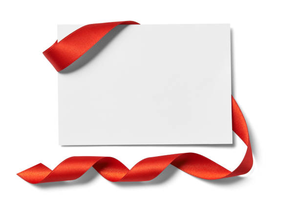 istock ribbon bow card note chirstmas celebration greeting 689990862