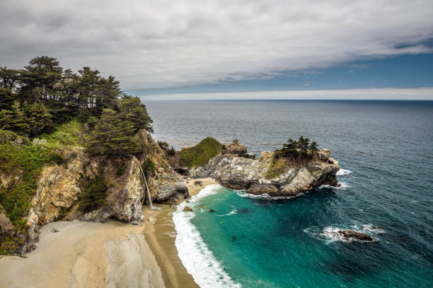 istock McWay Falls on Pacific Coast Highway, Big Sur state park, California 689993460