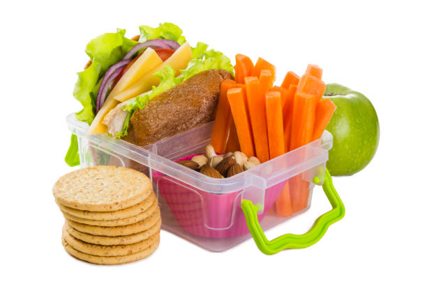 istock Fresh healthy school lunch 689993592