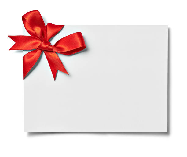 istock ribbon bow card note chirstmas celebration greeting 689997804