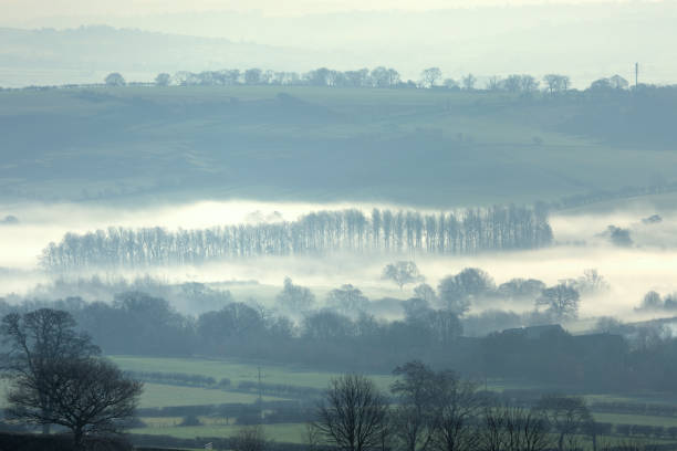 istock foggy early morning Yorkshire England countryside scenery 689998152