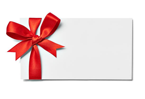 istock ribbon bow card note chirstmas celebration greeting 690000912