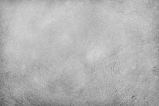 istock aluminium texture background, scratches on stainless steel. 690009788