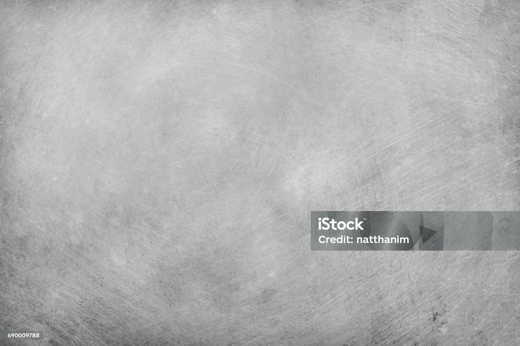 aluminium texture background, scratches on stainless steel. Brushing Stock Photo