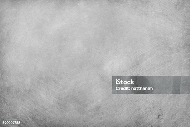 Aluminium Texture Background Scratches On Stainless Steel Stock Photo - Download Image Now