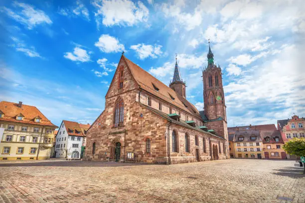 Munster in Villingen-Schwenningen,  Baden-Wurttemberg, Germany (HDR effect)