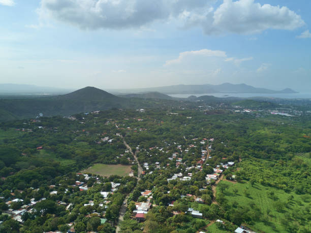 istock Mountain and hill landscape in Managua 690022198