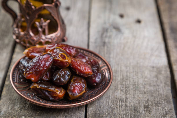 istock Ramadan kareem holiday concept with iftar dates 690024804