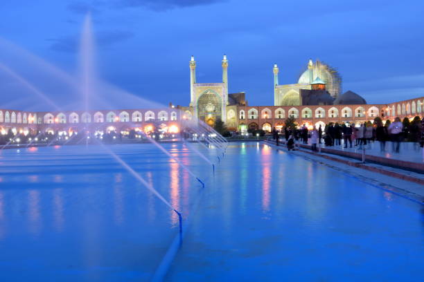 istock Naqsh-e Jahan Square yard, Bazaar,Esfahan, Iran 690028286