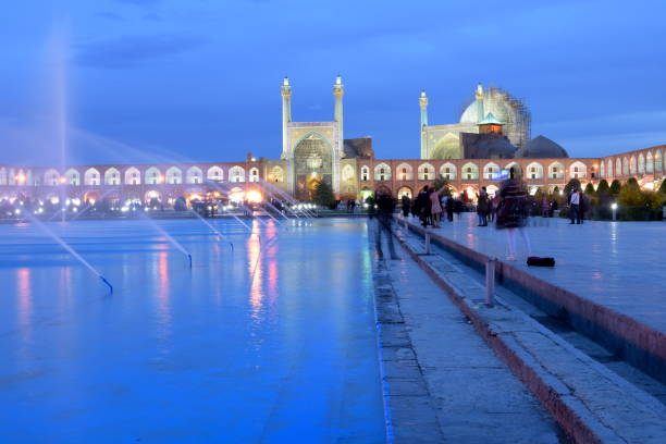 istock Naqsh-e Jahan Square yard, Bazaar,Esfahan, Iran 690029084