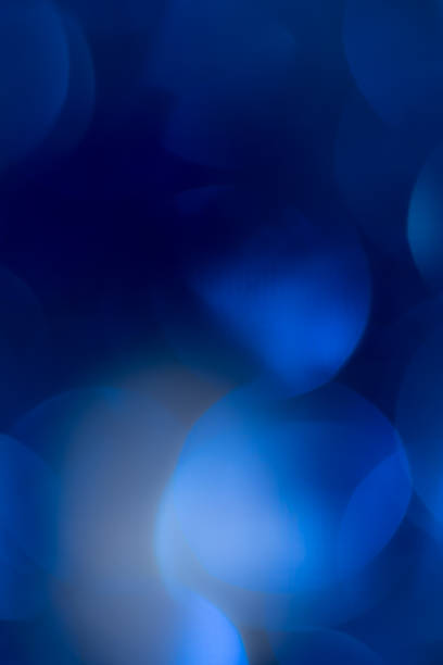 istock beautiful blue festive bokeh as background 690032252