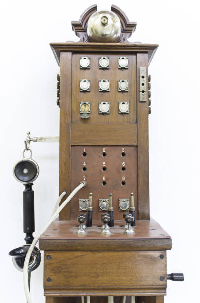 istock Antique Wooden Phone 690050248