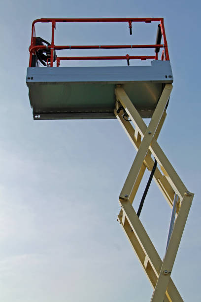 istock Cage of a Hydraulic Lift. 690061496