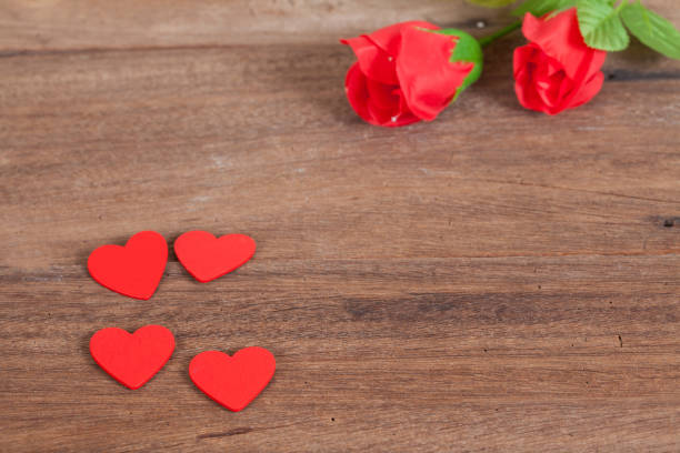istock red heart sign on wood 690067354